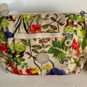 Kipling Felix Crossbody Purse Bag In Winter Bloom